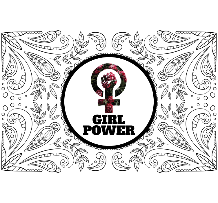 Fotomurali frasi per l'empowerment femminile - TenStickers