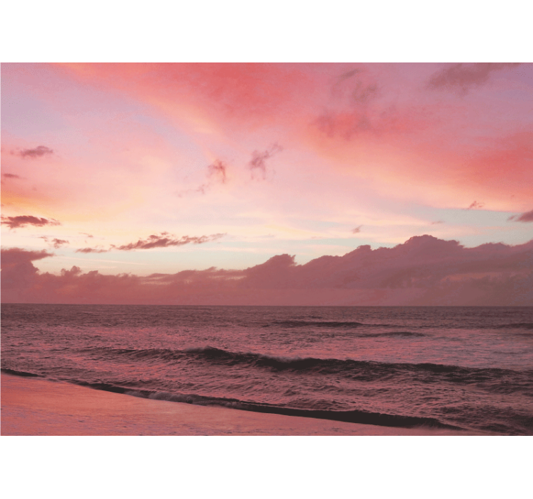 Fotomurali natura vista di mare tranquilla - TenStickers