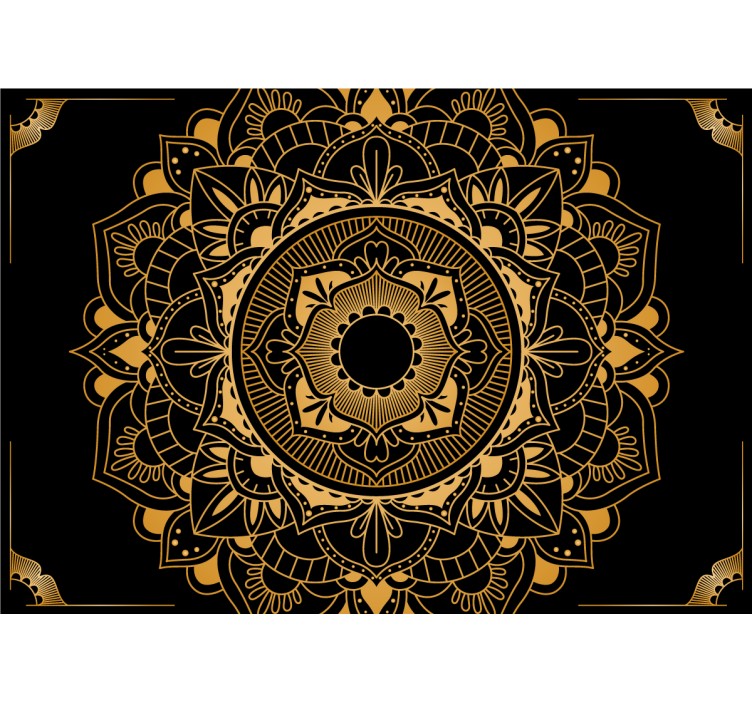Fotomurali mandala design elegante - TenStickers