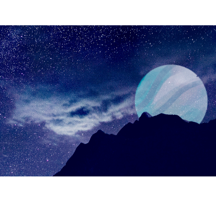 Fotomurale spaziale notte celestiale - TenStickers