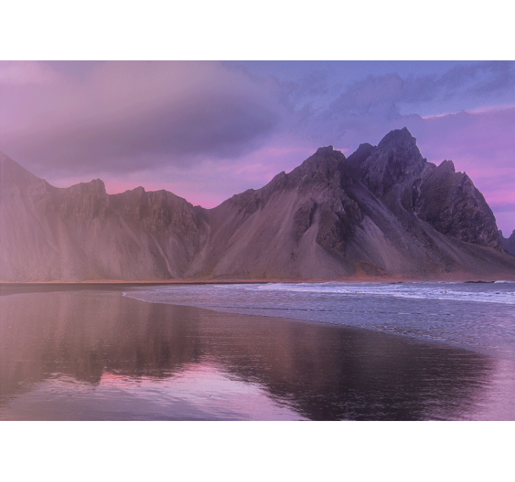 Fotomurale paesaggi vista maestosa di montagne - TenStickers