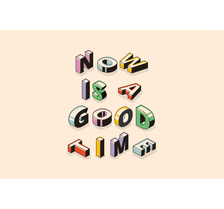 Fotomurali frasi messaggio citazione stilizzato - TenStickers