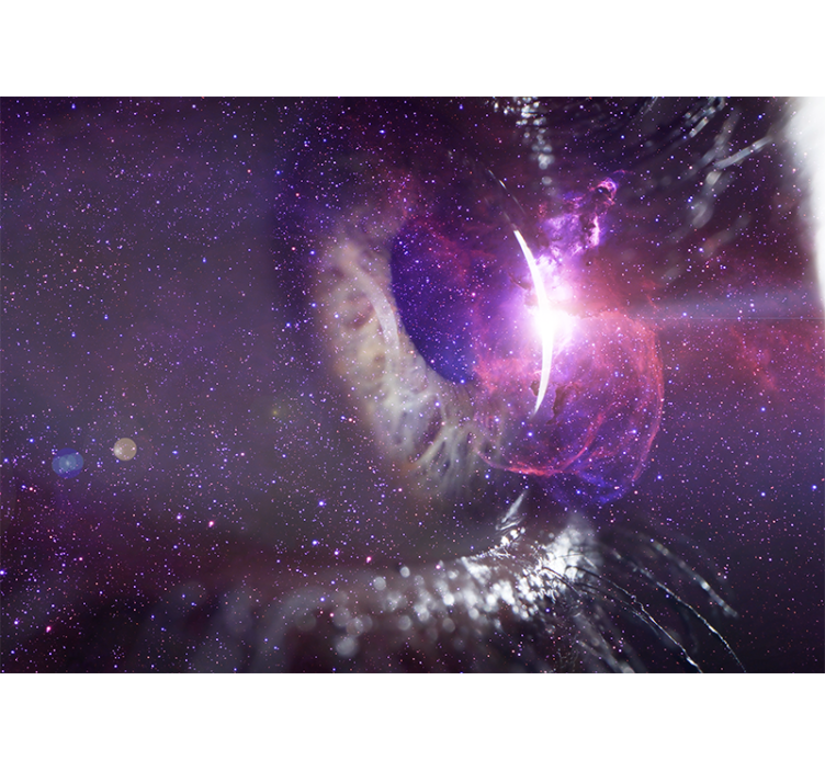 Fotomurale spaziale prospettiva occhio galattico - TenStickers