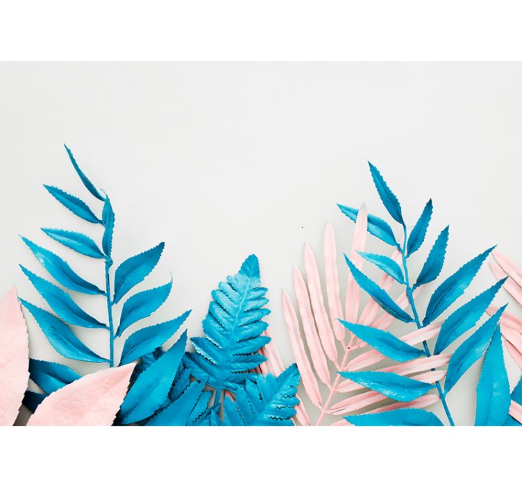 Fotomurali natura design foglie tropicali - TenStickers