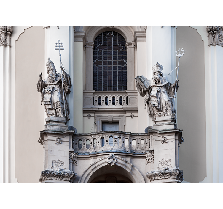 Fotomurale classico statue dei re - TenStickers