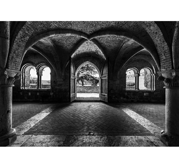 Fotomurale città vista dell'arco storico - TenStickers