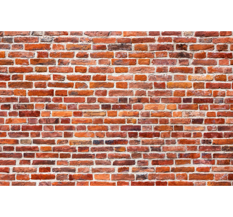 Fotomurale mattoni motivo mattoni rustici - TenStickers