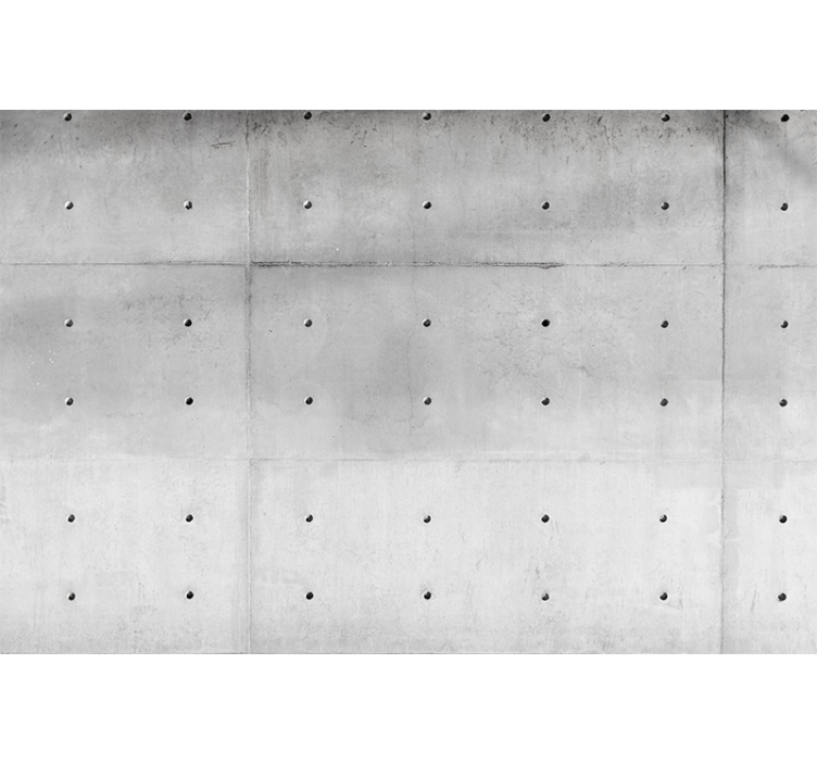 Fotomurale textures design a motivi in cemento - TenStickers