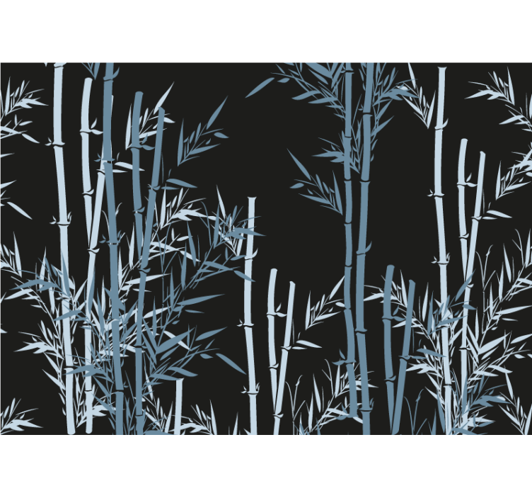 Fotomurali bambù design foresta di bambù - TenStickers