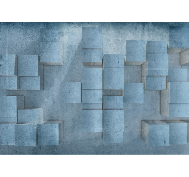 Fotomurale textures pattern a blocchi geometrici - TenStickers