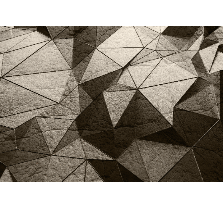 Fotomurale textures idea di composizione geometrica - TenStickers
