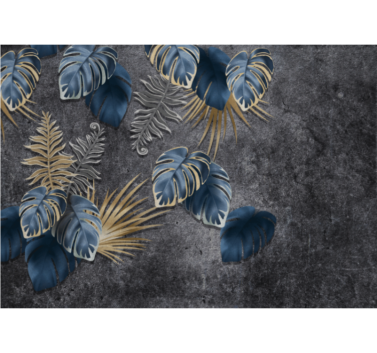 Fotomurali natura dettaglio di foliage - TenStickers