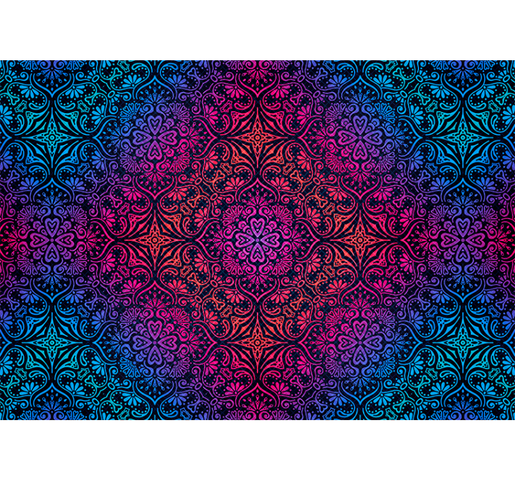 Fotomurali mandala motivi rotondi elaborati - TenStickers
