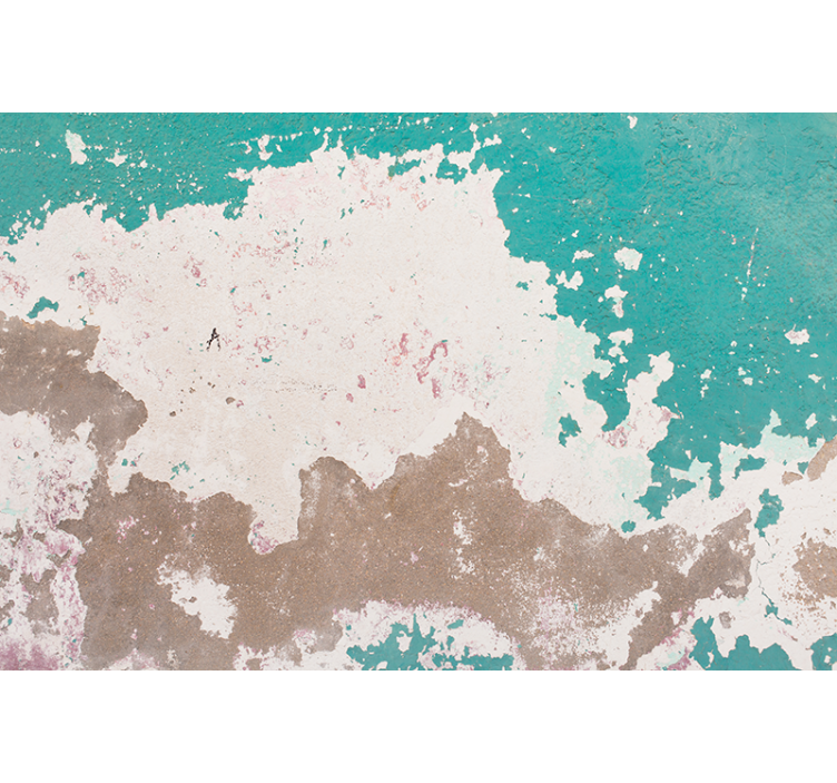 Fotomurale effetto muro colorato - TenStickers