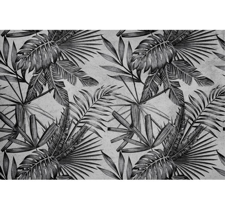 Fotomurale con piante tropicali - TenStickers