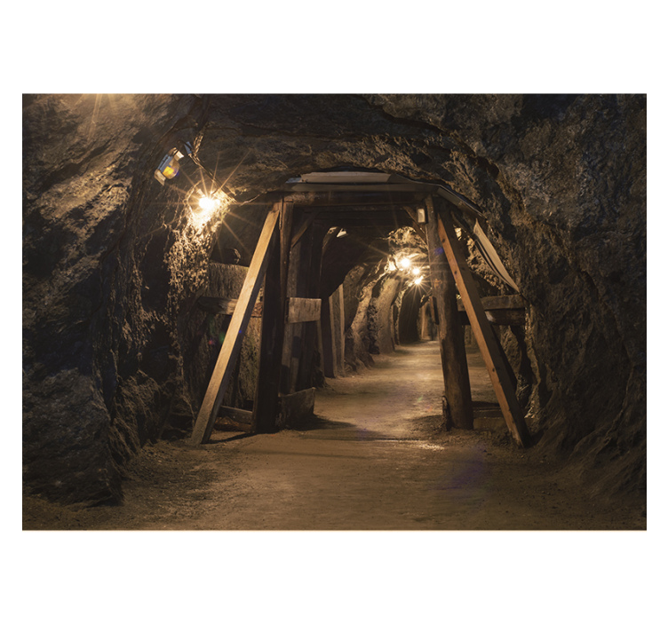 Immagini carta da parati immagine miniera  - TenStickers