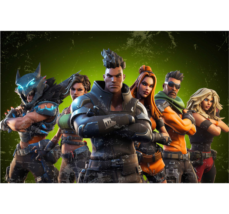 Murales per camerette ragazzi personaggi epici - TenStickers