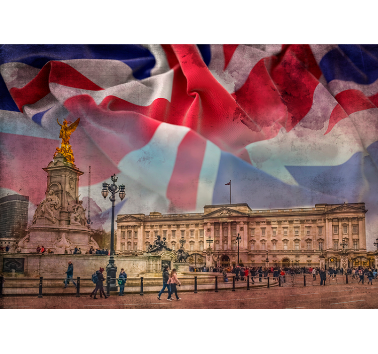 Fotomurale Londra estratto di buckingham - TenStickers
