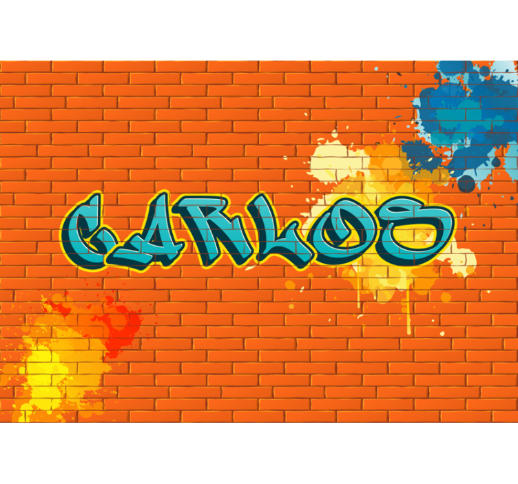 Fotomurale personalizzato di arte urbana - TenStickers