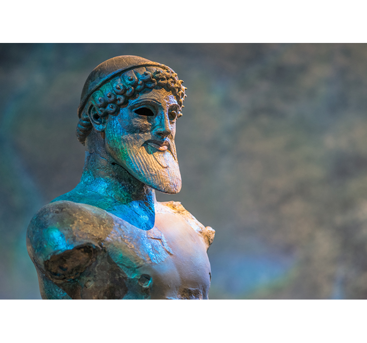 Fotomurale classico scultura busto antico - TenStickers