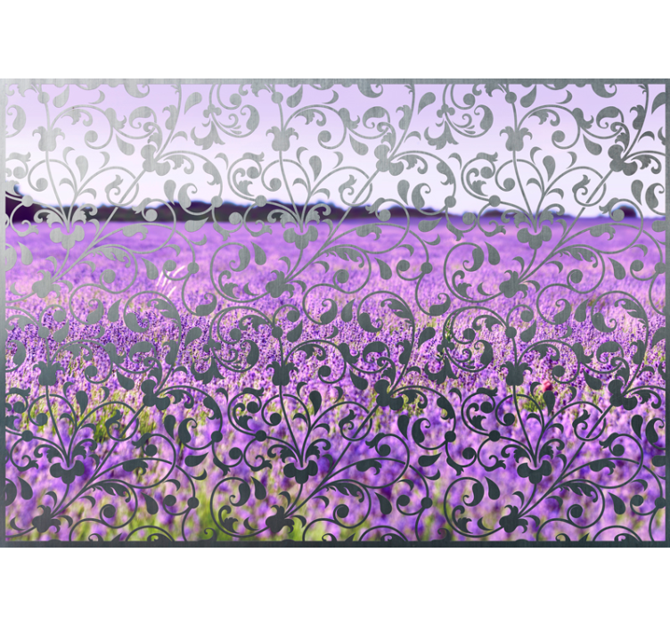 Fotomurale fiori motivo floreale lavanda - TenStickers