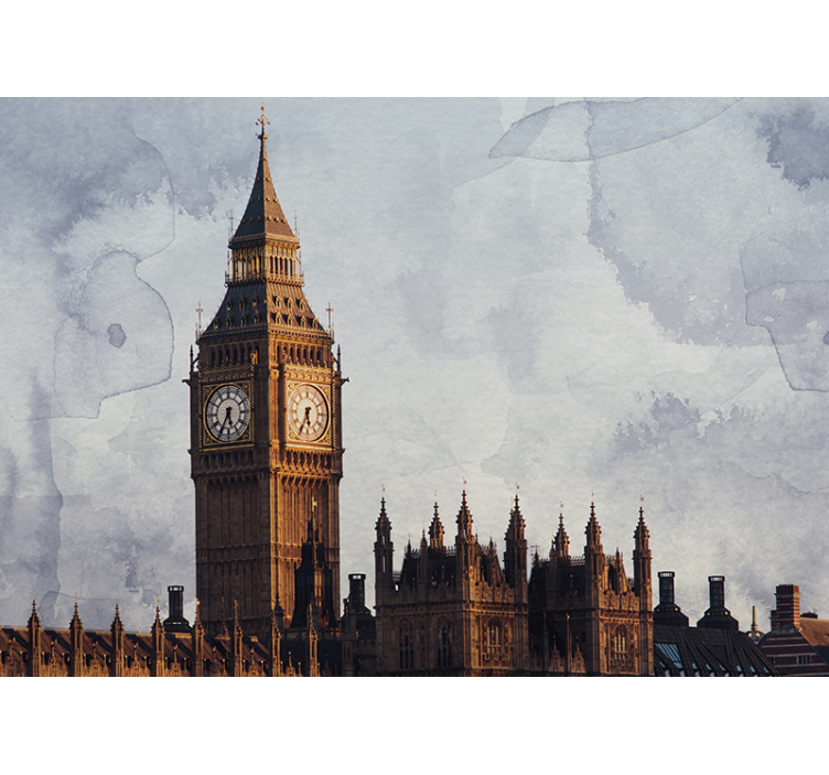 Fotomurale Londra torre del big ben - TenStickers