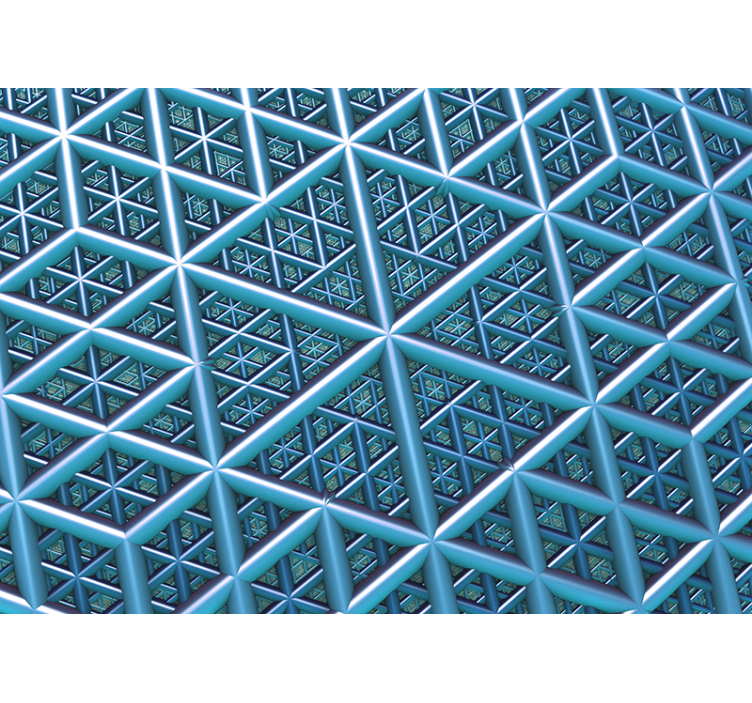 Fotomurale astratto struttura a motivo geometrico - TenStickers