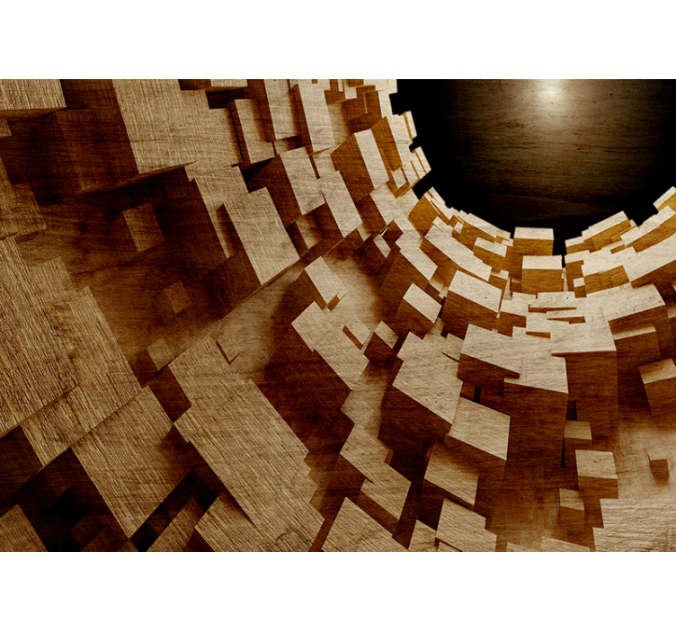 Fotomurale textures collage di texture geometrica - TenStickers