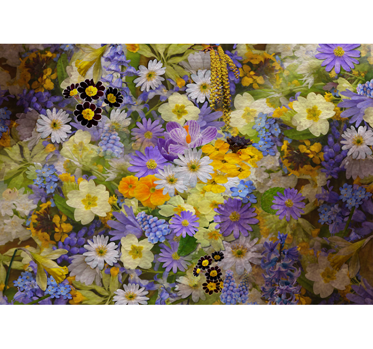 Fotomurale fiori collezione fioritura - TenStickers
