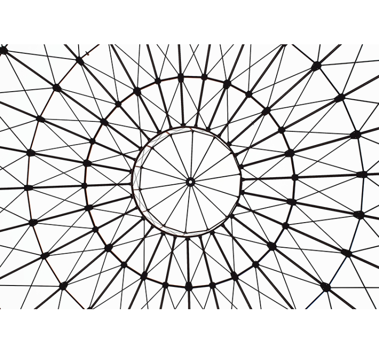 Fotomurale textures concetto di disposizione geometrica - TenStickers