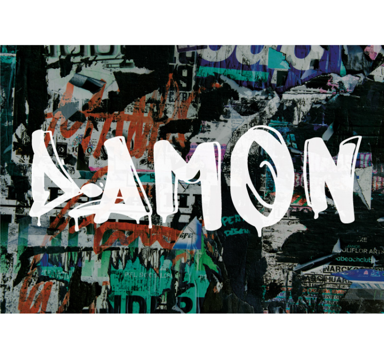 Fotomurale arte urbana stencil art urbano - TenStickers