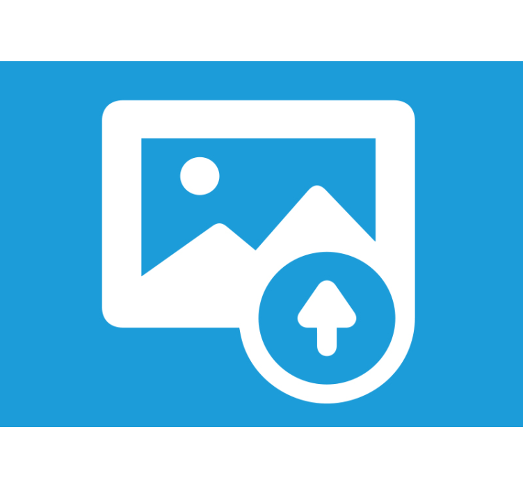 Fotomurale mare fuga tra le palme - TenStickers