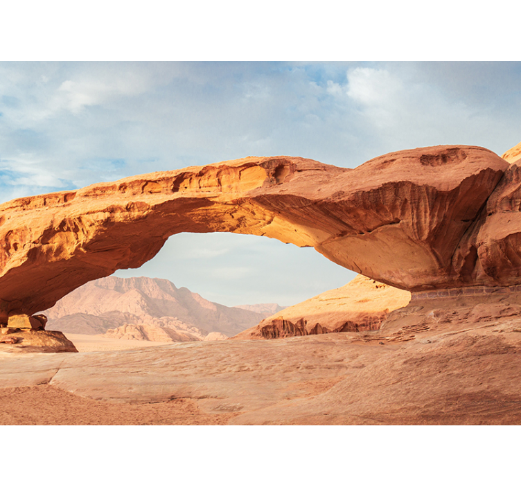 Fotomurale paesaggi arco nel deserto - TenStickers