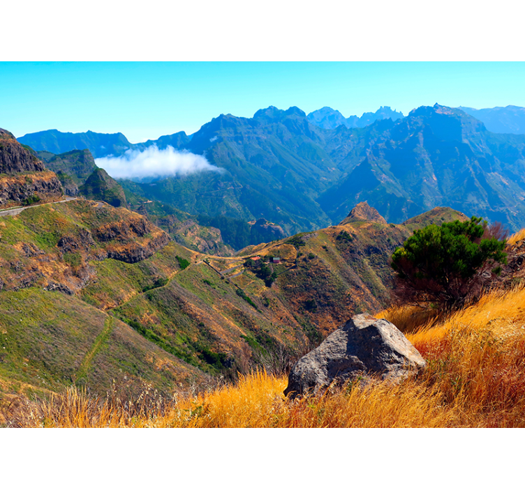 Fotomurale montagna vista maestosa - TenStickers