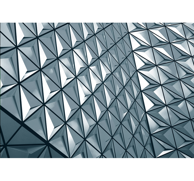 Fotomurale astratto superficie con motivi geometrici - TenStickers