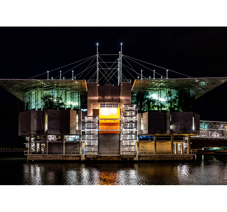 Fotomurale città architettura urbana futuristica - TenStickers