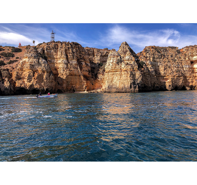 Fotomurale paesaggi struttura rocciosa sul mare - TenStickers