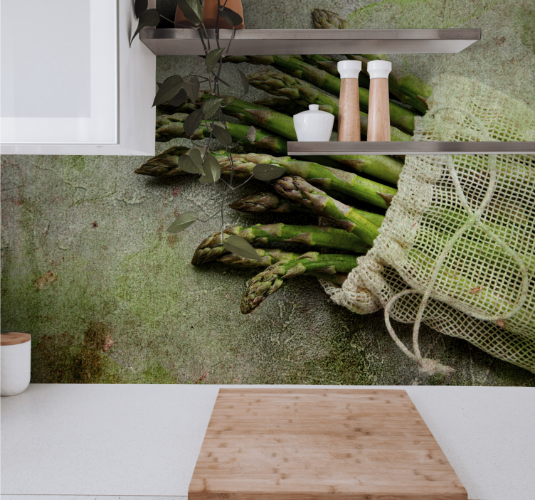 Fotomurale fiori delizia di asparagi - TenStickers