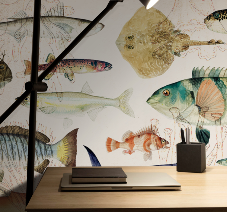 Fotomurale animali collezione vita marina - TenStickers