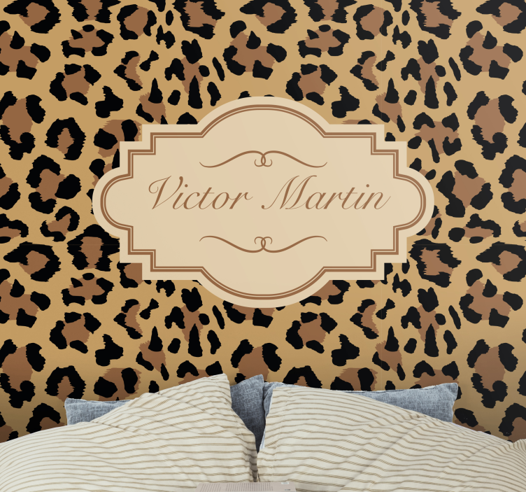 Fotomurale animali motivo leopardato - TenStickers