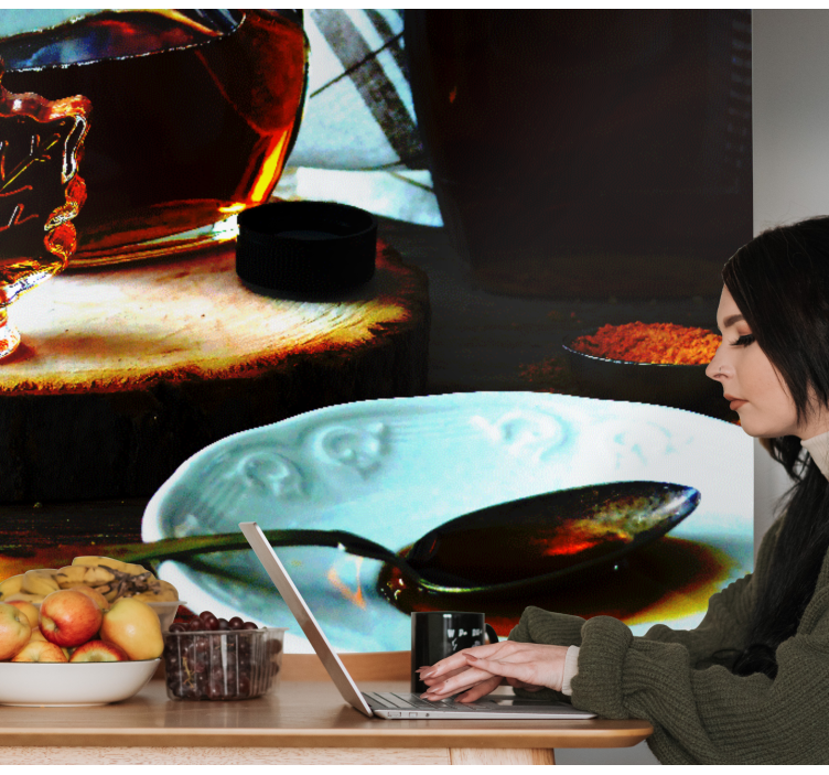 Fotomurale arte urbana delizia allo sciroppo d'acero - TenStickers