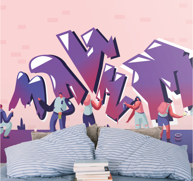 Fotomurale arte urbana espressione creativa urbana - TenStickers