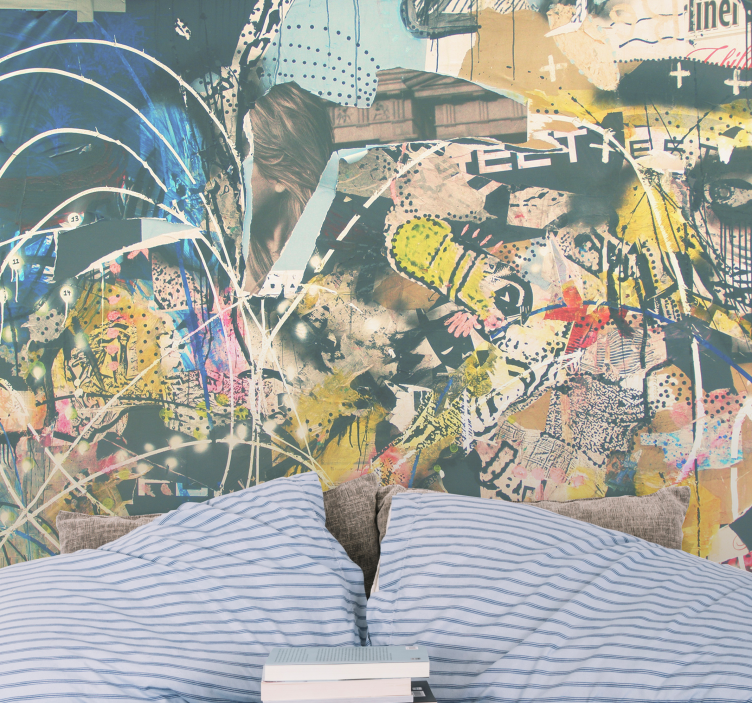 Fotomurale arte urbana espressione di strada urbana - TenStickers