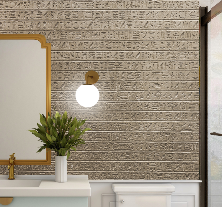 Fotomurale artistico texture di scrittura antica - TenStickers