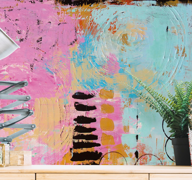 Fotomurale astratto vortici colorati - TenStickers