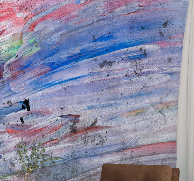 Fotomurale astratto vortici di colore dinamici - TenStickers