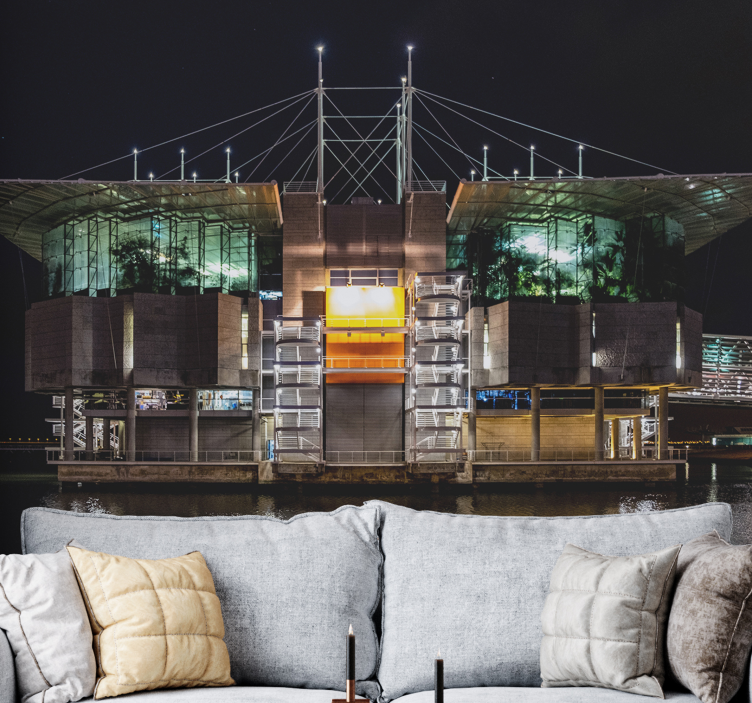 Fotomurale città architettura urbana futuristica - TenStickers