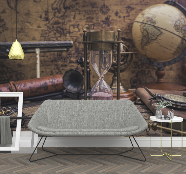 Fotomurale città collezione orologi antichi - TenStickers