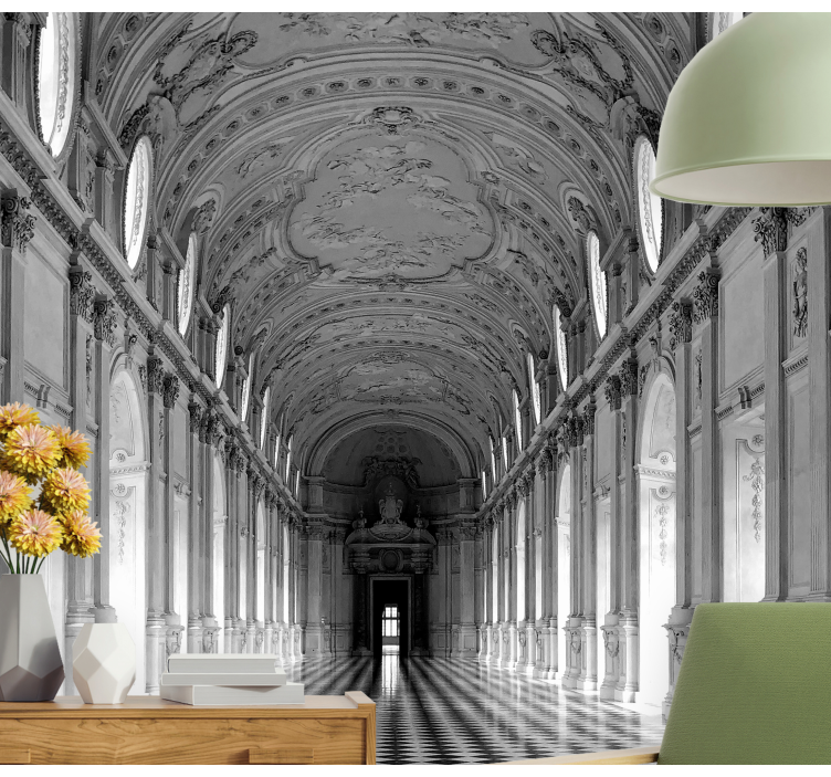 Fotomurale classico corridoio architettonico elegante - TenStickers