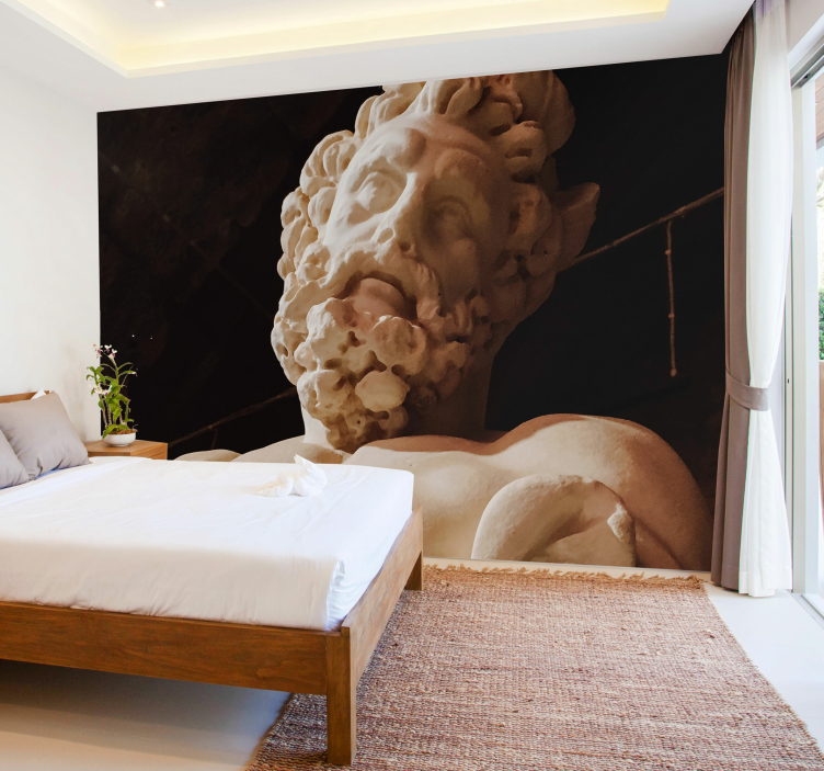 Fotomurale classico dettaglio di scultura classica - TenStickers